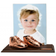 Bronze - Baby Shoes - 8x10 frame  - Product Code #126